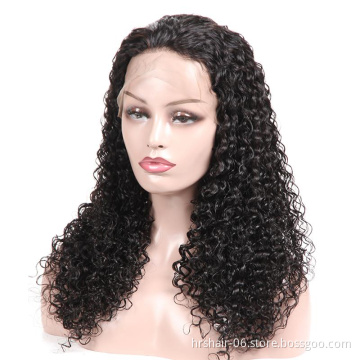 Malaysian Lace Frontal Human Hair Wig Deep Curly Wave Human Hair Wigs for Black Women Mink Brazilian Remy Free Shipping hair